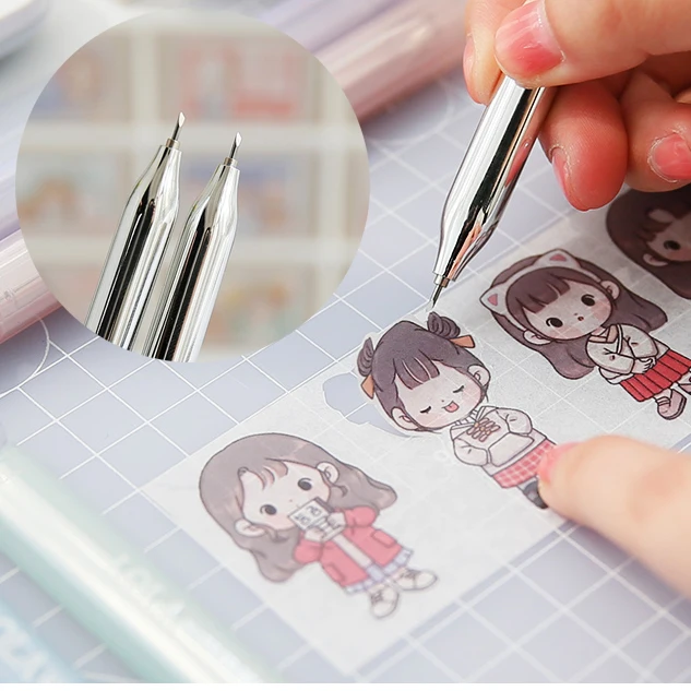 

1pc Paper Knife WashiTape Sticker Cutter Tools DIY Scrapbook Supplies Letter Opener