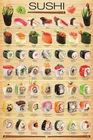 Винтажная японская металлическая жестяная вывеска с суши 8x12 дюймов, Ретро Декор для дома, кухни, бара, паба