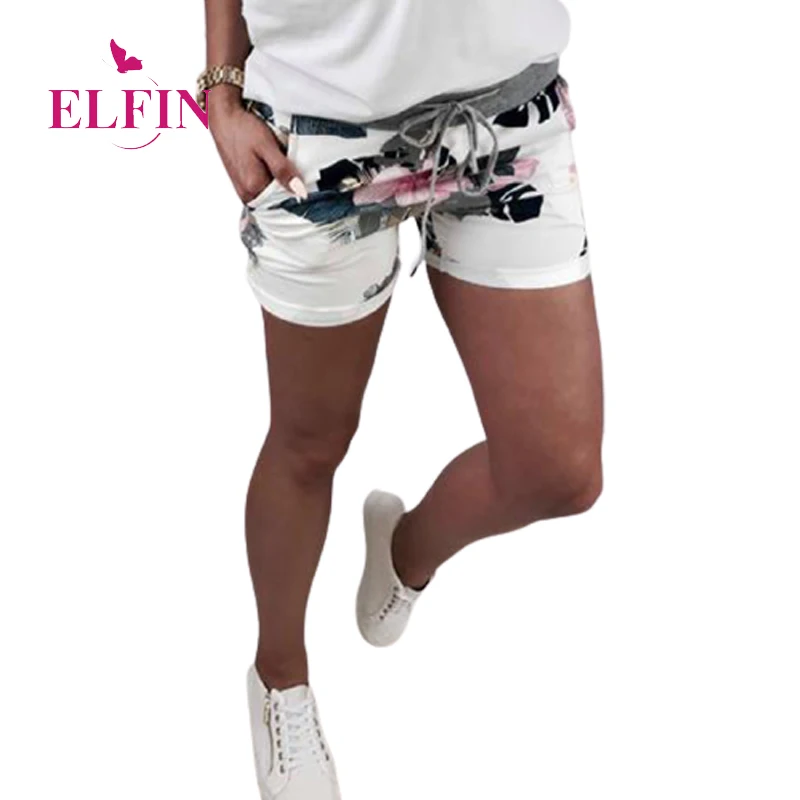 Повседневная летняя обувь модные снизу повязки талии Цветочный принт женские