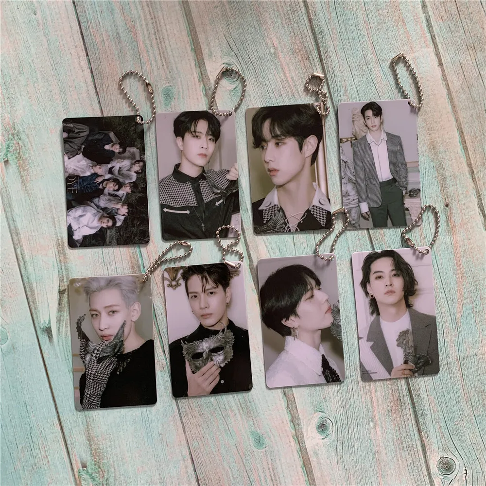 Брелок для ключей Kpop GOT7 брелок аксессуары карт из ПВХ альбом краситель высокое