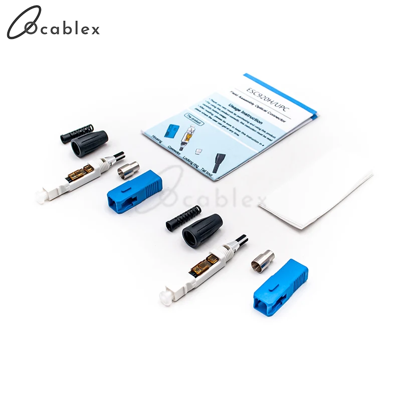 Одномодовый SC UPC оптический волоконный быстрый соединитель cp-920h