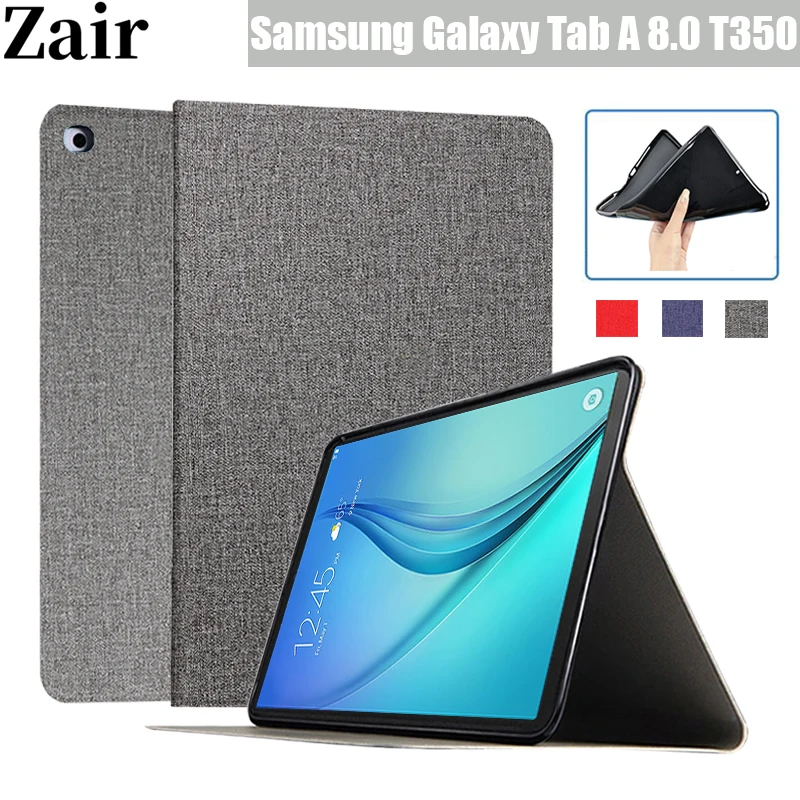 

For Samsung galaxy Tab A 8.0 2015 case Tab A 8.0 SM- T350 T355 Tablet case TPU Shockproof Stand Cover For Tab A8 SM-T350 T355
