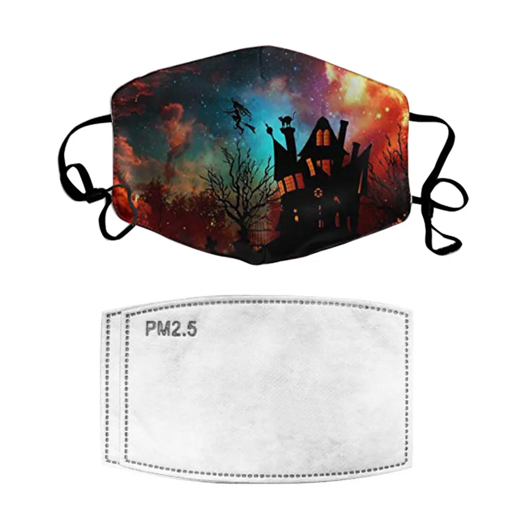 Пылезащитная маска для вечерние НКИ на Хэллоуин мультяшный Счастливый медведь