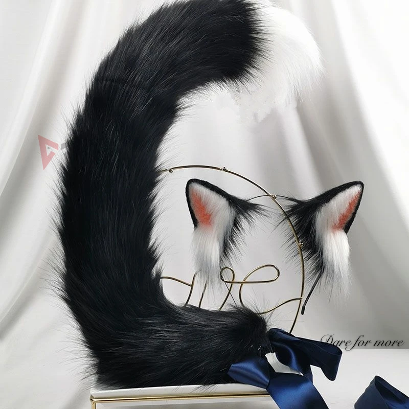 Обруч для волос MMGG Женский с кошачьими лисьими ушками |