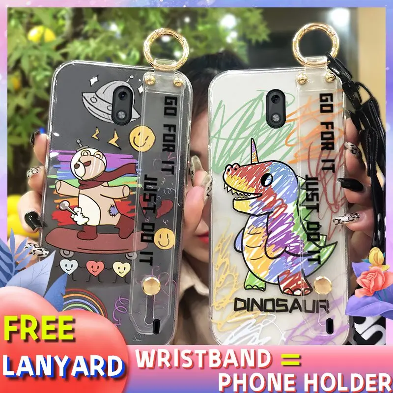 Оригинальный Прочный чехол для телефона Nokia 2 женщин и мужчин из ТПУ Роскошный