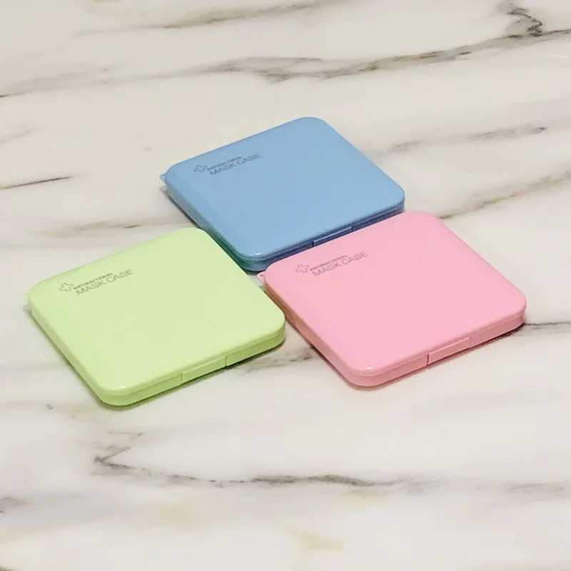 Одноразовая маска коробка для хранения Пыленепроницаемая Водонепроницаемая