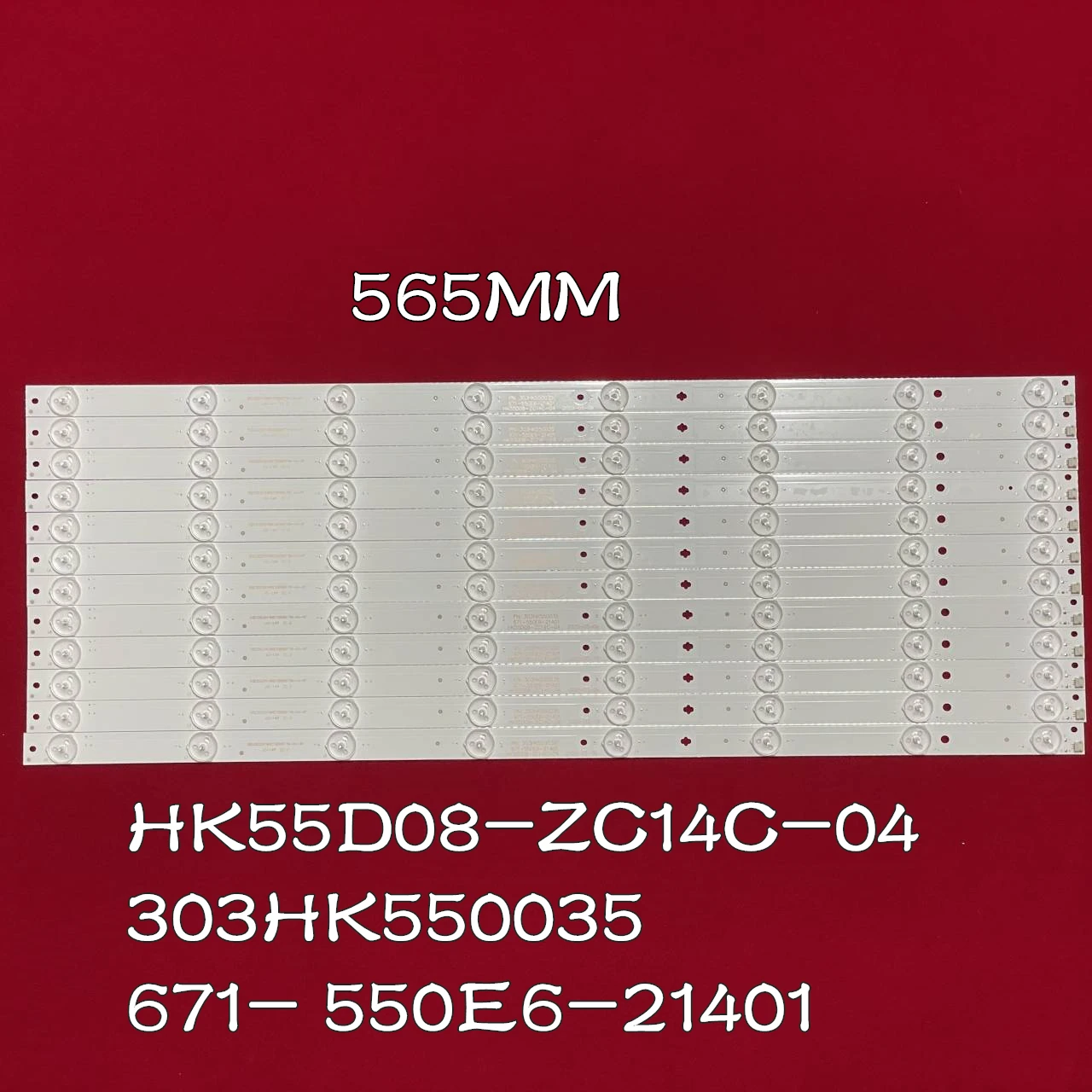 

LED strip for X55 55F7D F55DB7100T TI5509DLEDBH 55CE5810D LS55M31 55CE5112 55DR3505A 3BL-T5664102-18 HK55D08-ZC14C-04 T550QVR01