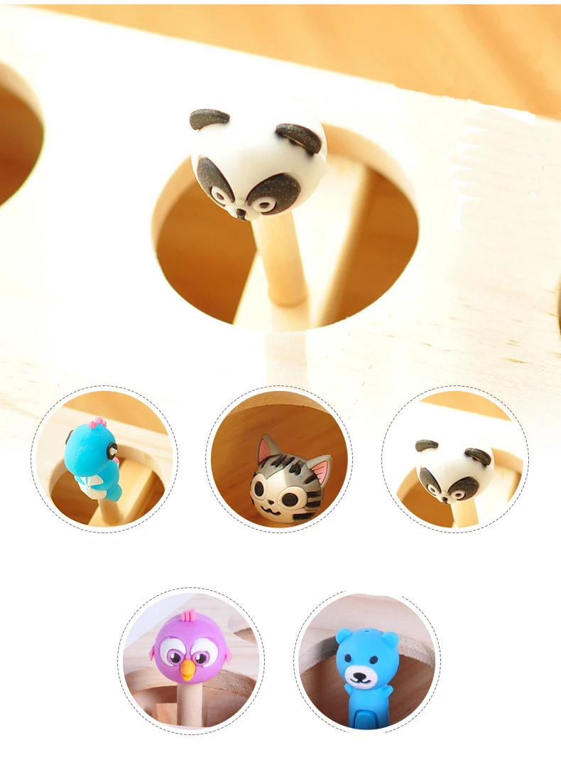 Cat деревянный игровой автомат &quotУдарь крота неисправном моль игрушки для детей |