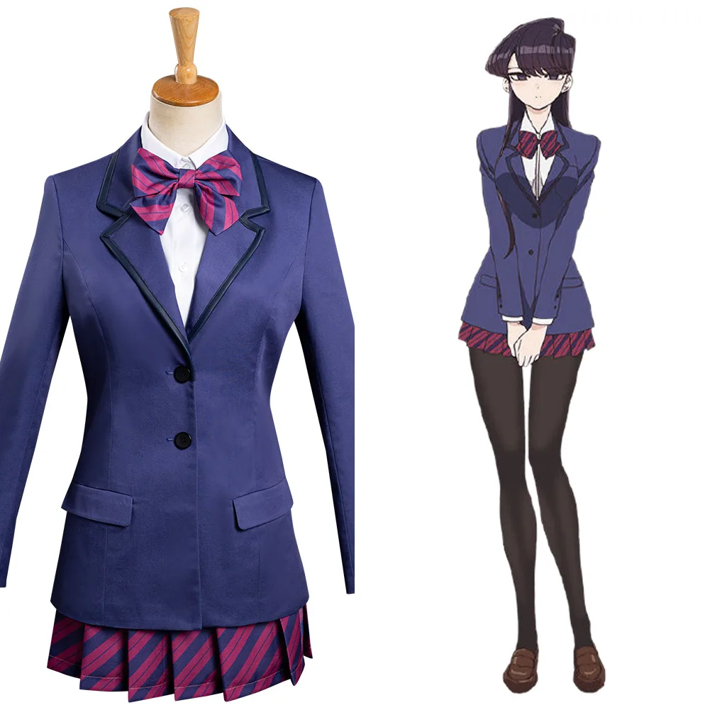 

Anime Komi Can‘t Communicate - Shouko Komi Cosplay Costume Uniform Outfits Halloween Carnival Suit