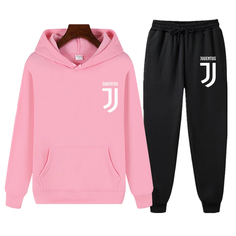 

Spring 2021 Hoodie Men's Pullover + Jogging Pants Running Wear Women's Printed Sweatshirt Men's and Women's Wear
