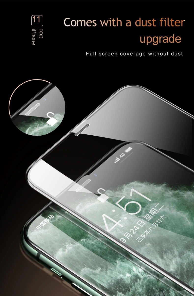 10D Полное стекло Защитная пленка для экрана для iphone 11 pro Max 6,5 5,8 горячее изогнутое Закаленное стекло протектор экрана для iphone 11 6,1