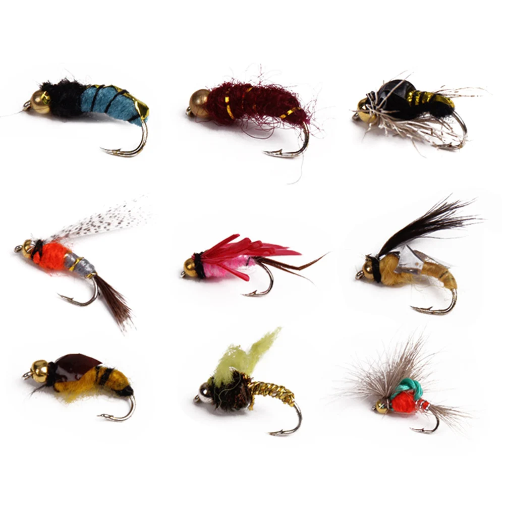 

40pcs Lifelike Insect River Easy Install Tool Artificial With Storage Box Sharp Hook Durable Fishing Lure Reusable Fly Lake