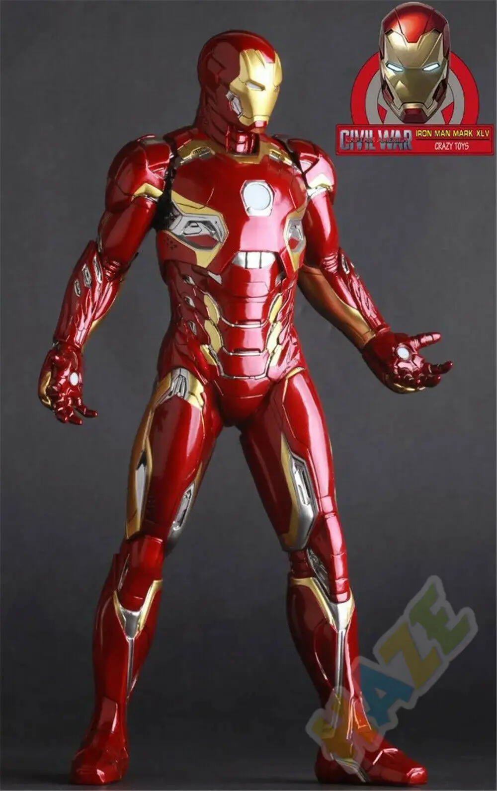 Мстители: эра Альтрона Железный человек Mark45 фигурка модель игрушки коллекция Marvel