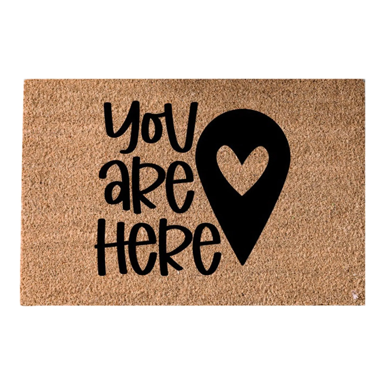 Coir коврики для входной двери забавные коврик кухни декоративный красочный