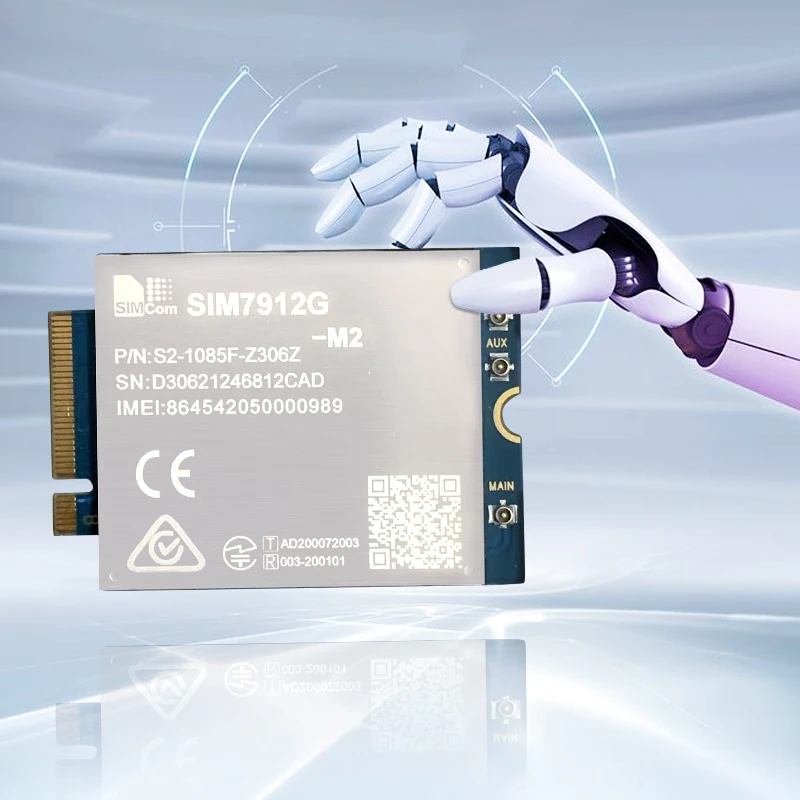 Новый оригинальный SIMCOM SIM7912G SIM7912G-M2 CAT12 M.2 4G LTE 600M модуль совместимый с модулями SIM7500/SIM7600/SIM7912 серии