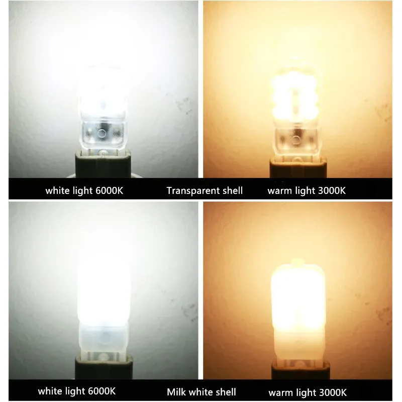 Светодиодная лампа G9 AC220V SMD 2835 Светодиодный 14/22 1 5 W 2 энергосберегающая люстра шт.