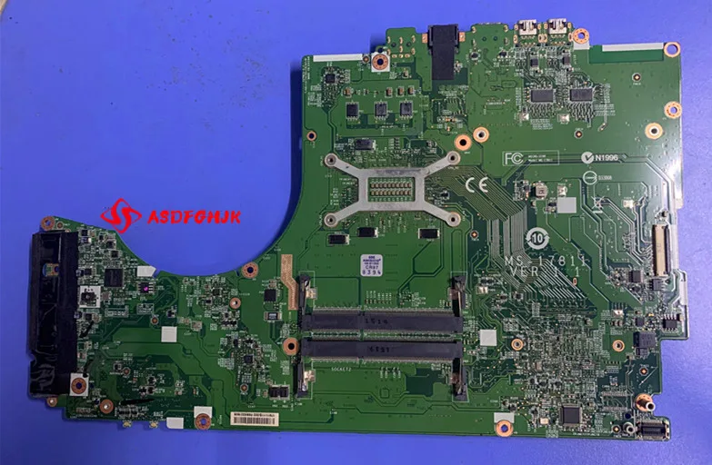 

For MSI GT72 gt72s MS-1781 notebook motherboard MS-17811 VER 1.1 CPU i7 5700HQ DDR3 100% test work