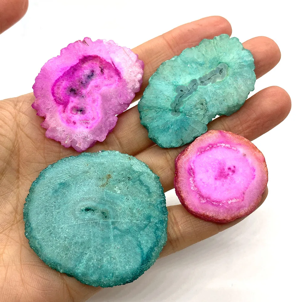 

Irregular Natural Stone Pendant Agate Crystal Jewelry Making Amulet Agate Piece for DIY Necklace Bracelet Jewelry Accessories