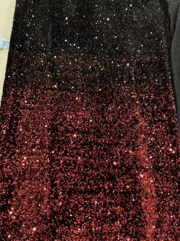 

tulle embroidery french net lace fabric L-12417 with sequins embroidered tulle