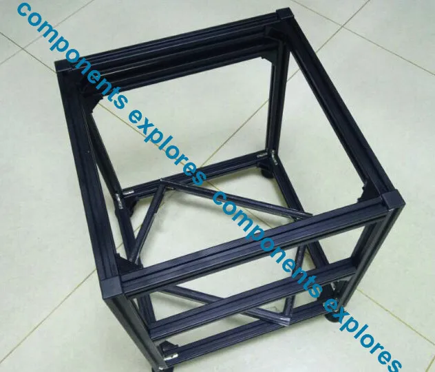 Рамка для Hypercube Evolution 300*300*500 300*300*600 3D печатные детали черного или серебристого