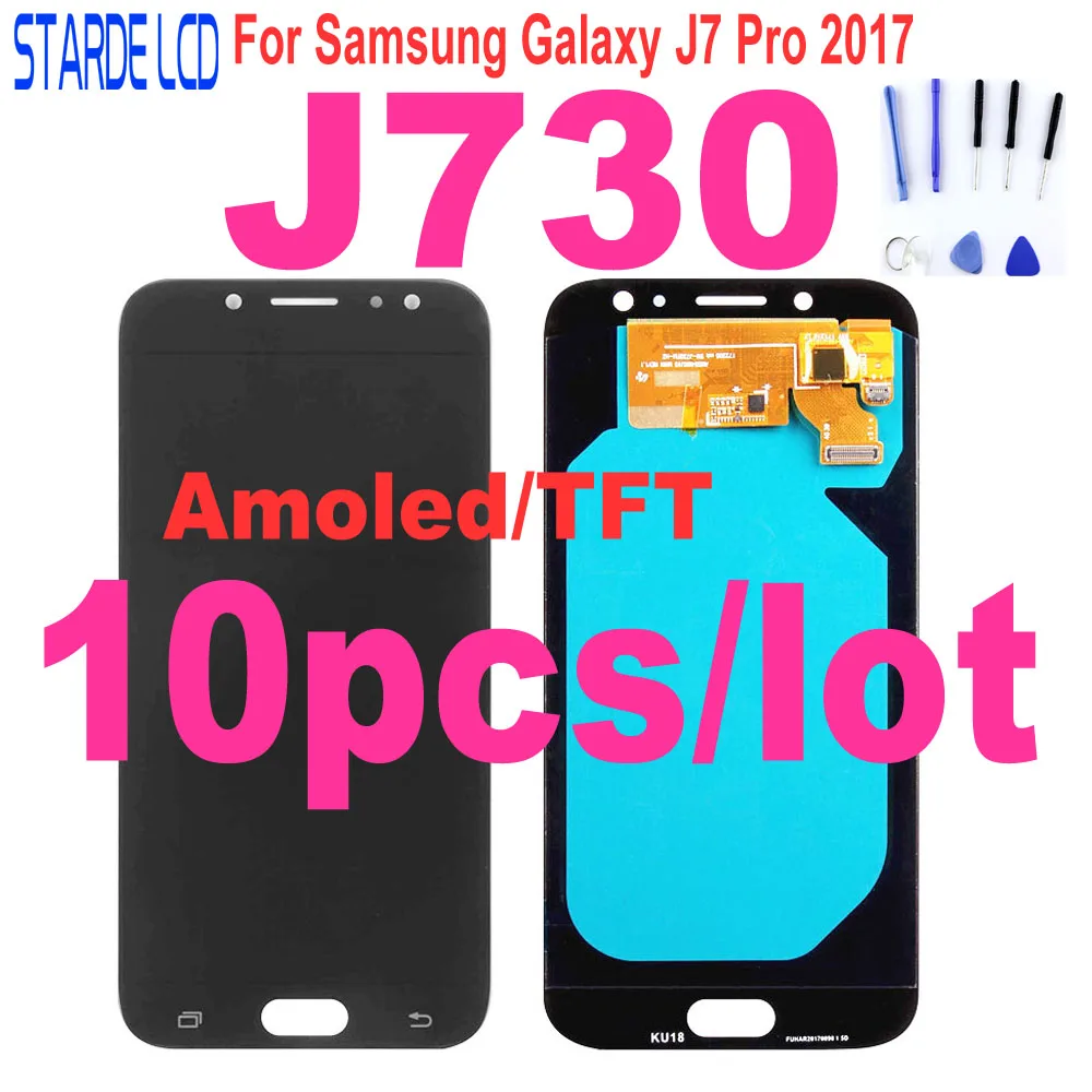 ЖК дисплей с дигитайзером сенсорного экрана в сборе для Samsung Galaxy J7 Pro J730 2017 J730FM/DS