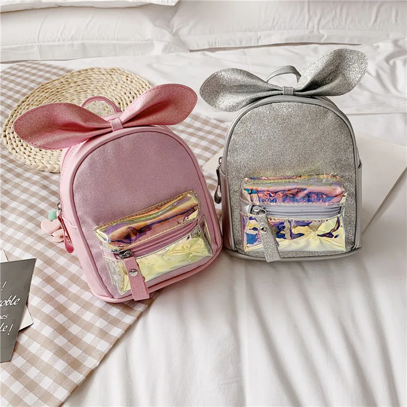 2019 новая детская модная сумка на плечо с блестками и милым бантом для маленьких