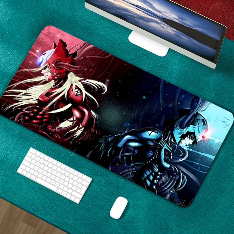 

Mouse pad megaman x latest anime tapis de souris 900X400 large gaming accessories Mouse pads extension gaming keyboard mouse mat