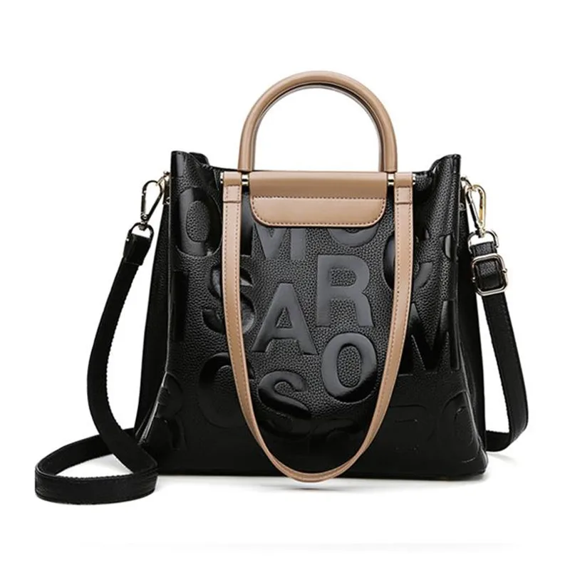 Женская сумка-тоут из ПУ кожи с ремешком через плечо | Багаж и сумки