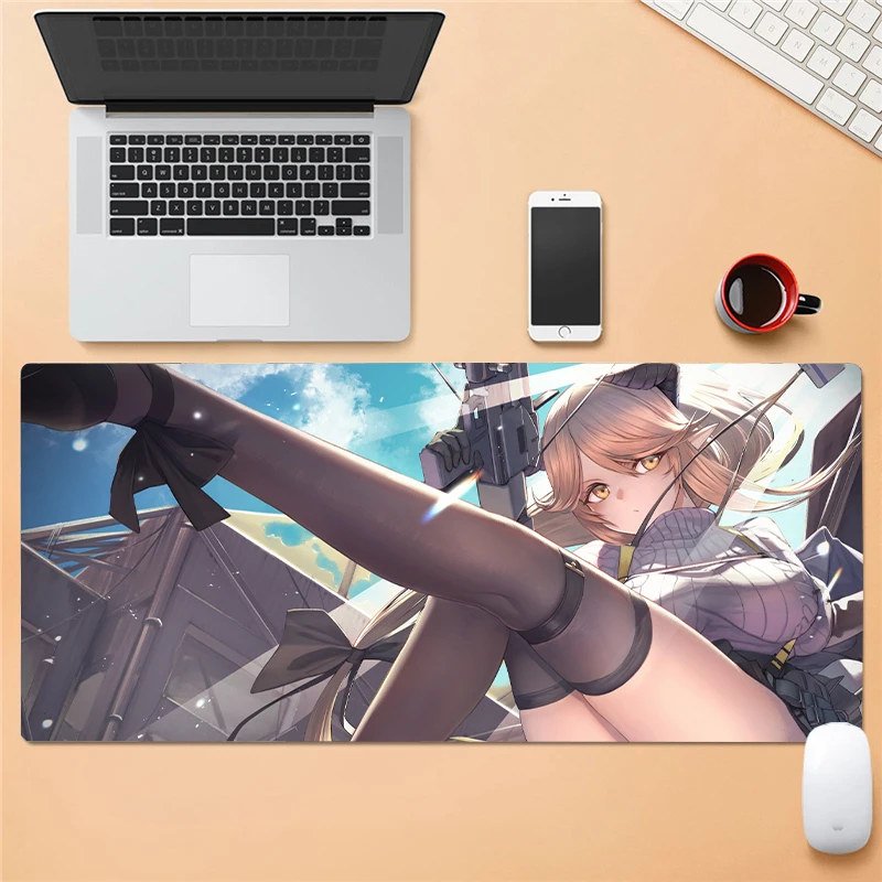 

Игровой коврик для мыши, компьютерный геймерский коврик для мыши, большой игровой резиновый нескользящий коврик для мыши, Большой Аниме Ков...