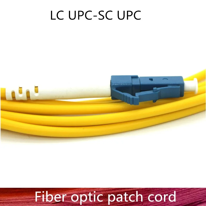 LC/UPC К SC/UPC Волоконно-оптический патч-корд кабель диаметром 1 м/3 м/5 м/10 м/20 м/30 м