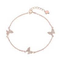 pop it luxury goods for sexy women 925 sterling silver butterfly bracelet korean jewelry elegant feminine accessories