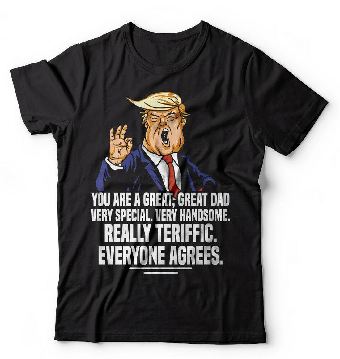 Футболка на день отцов Дональда Трампа подарок для папы идеи бодибилдинга топы