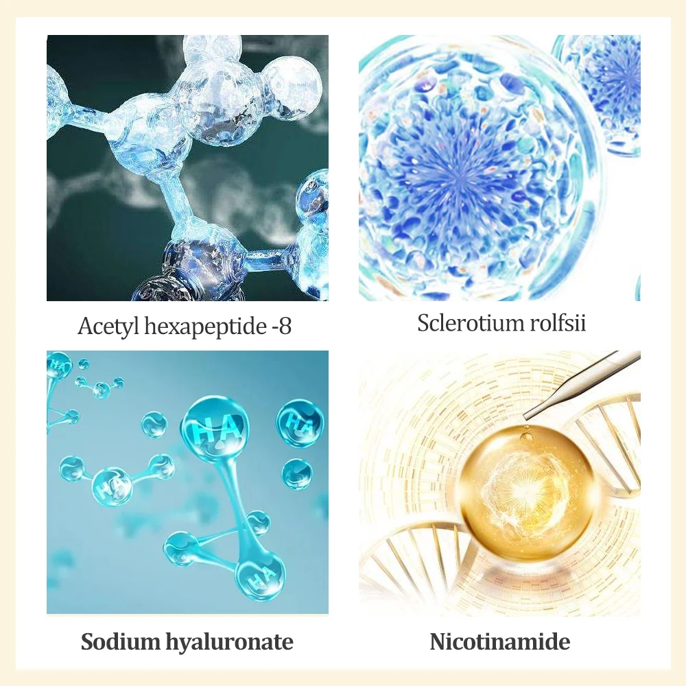 ОЕМ ОДМ эссенция уход за кожей лица гексапептид успокаивает снимает кожу