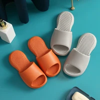 non slip wear resistant thick soled super soft slippers sole slide sandals leisure men ladies indoor bathroom anti slip shoes