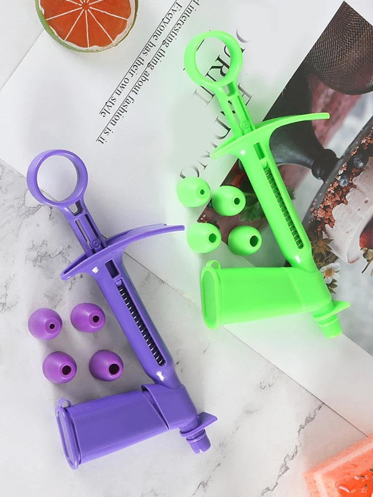 

Cake Decoration Decorating Gun Handmade DIY Kitchen Baking Tool Plastic Pearl Ball Applicator Removable Fondant Mould Tool