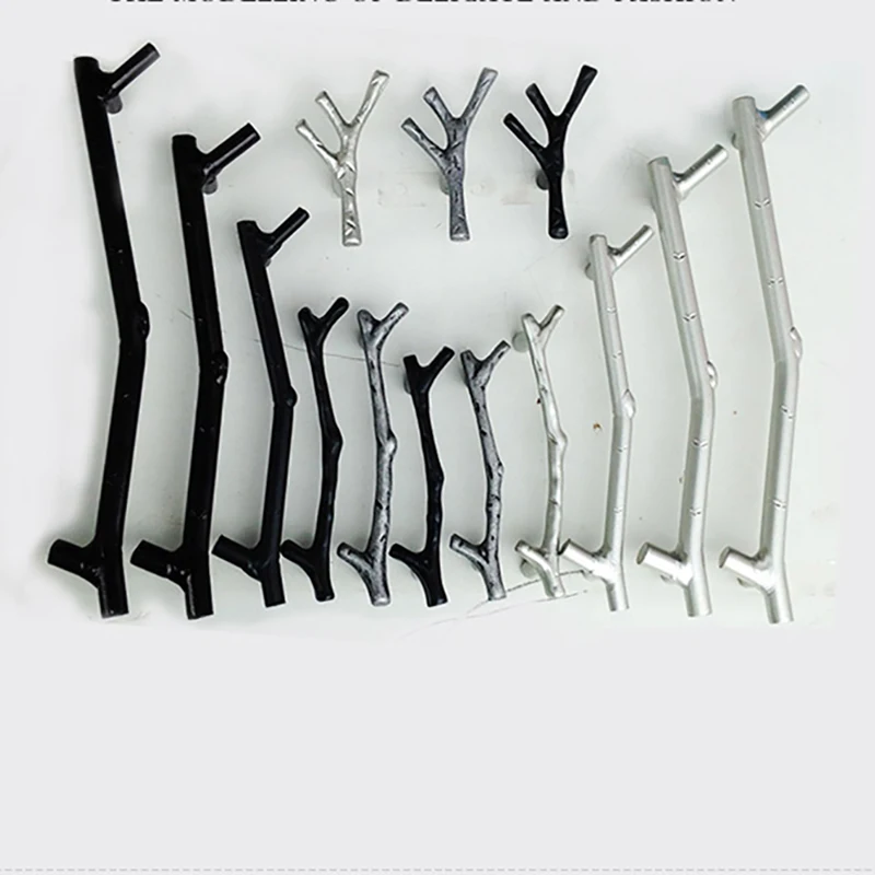 

Simple and creative European cabinet room door handle black wardrobe drawer handle 1PCS