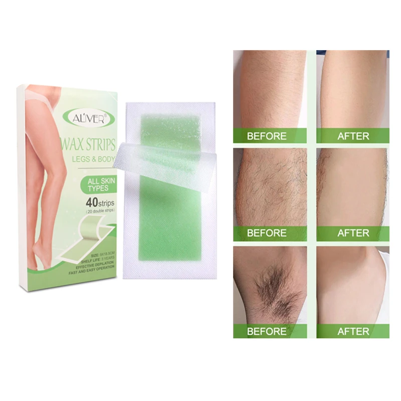 Восковая бумага для удаления волос на всем теле