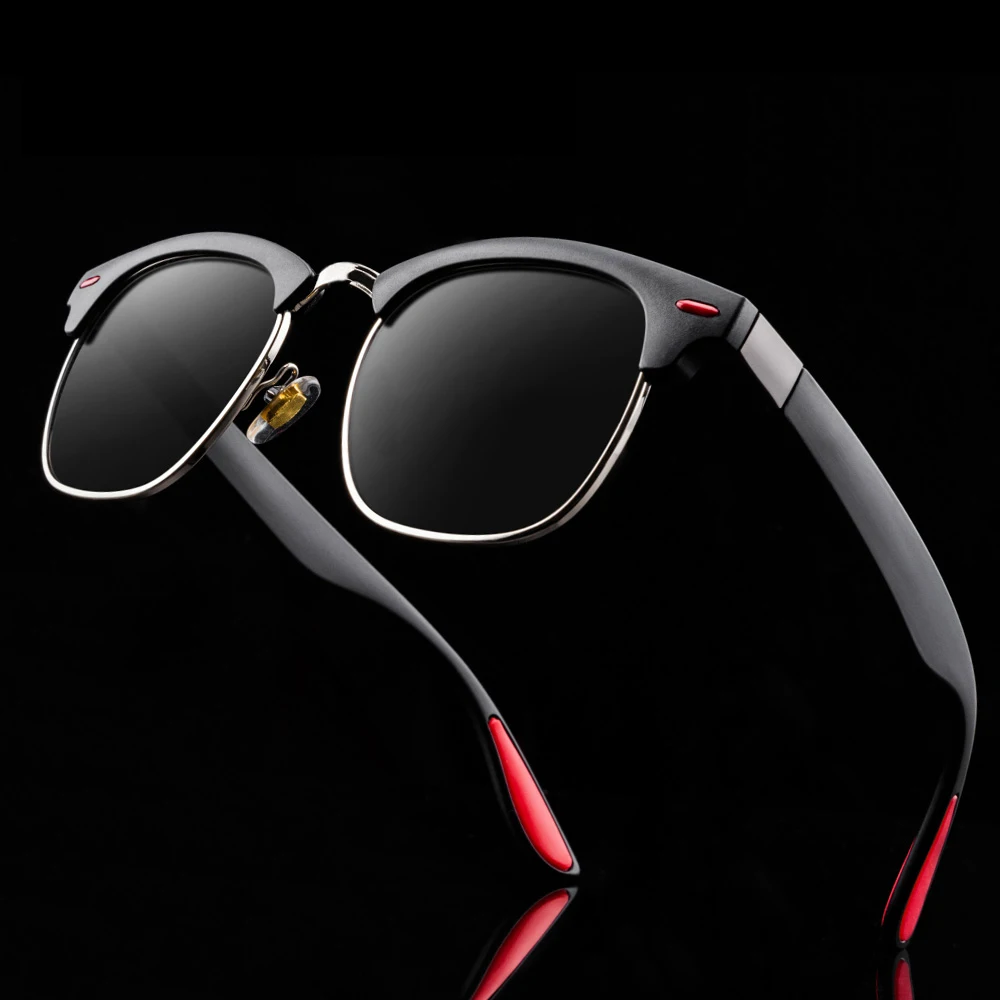 Классические HD поляризационные солнцезащитные очки для мужчин 2020 мужские