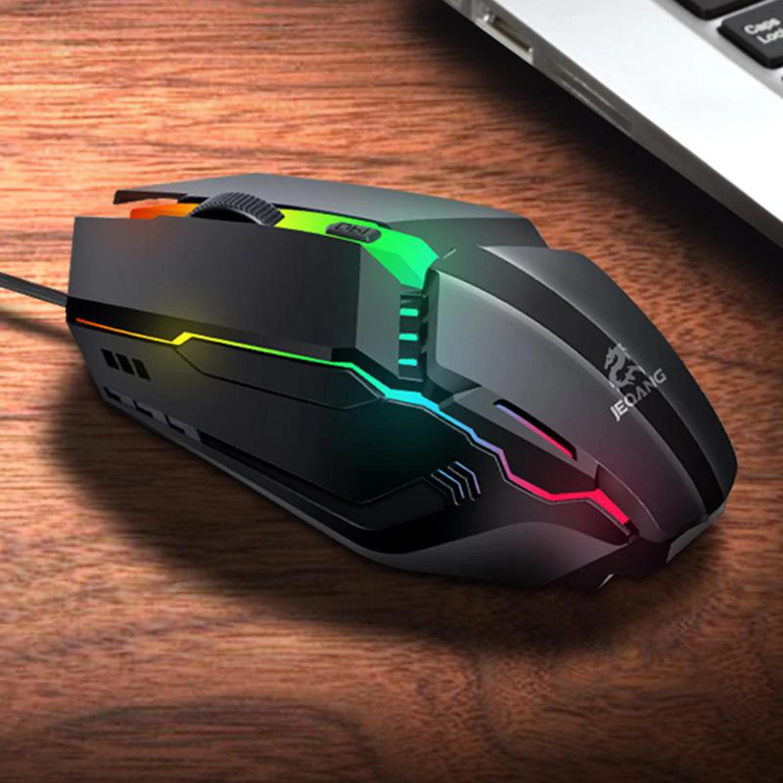 

Led Backlit Rgb Wired Gaming Mouse 1600 Dpi Gamer Mice With Side Buttons For Desktop Laptop Usb Gaming Mouse