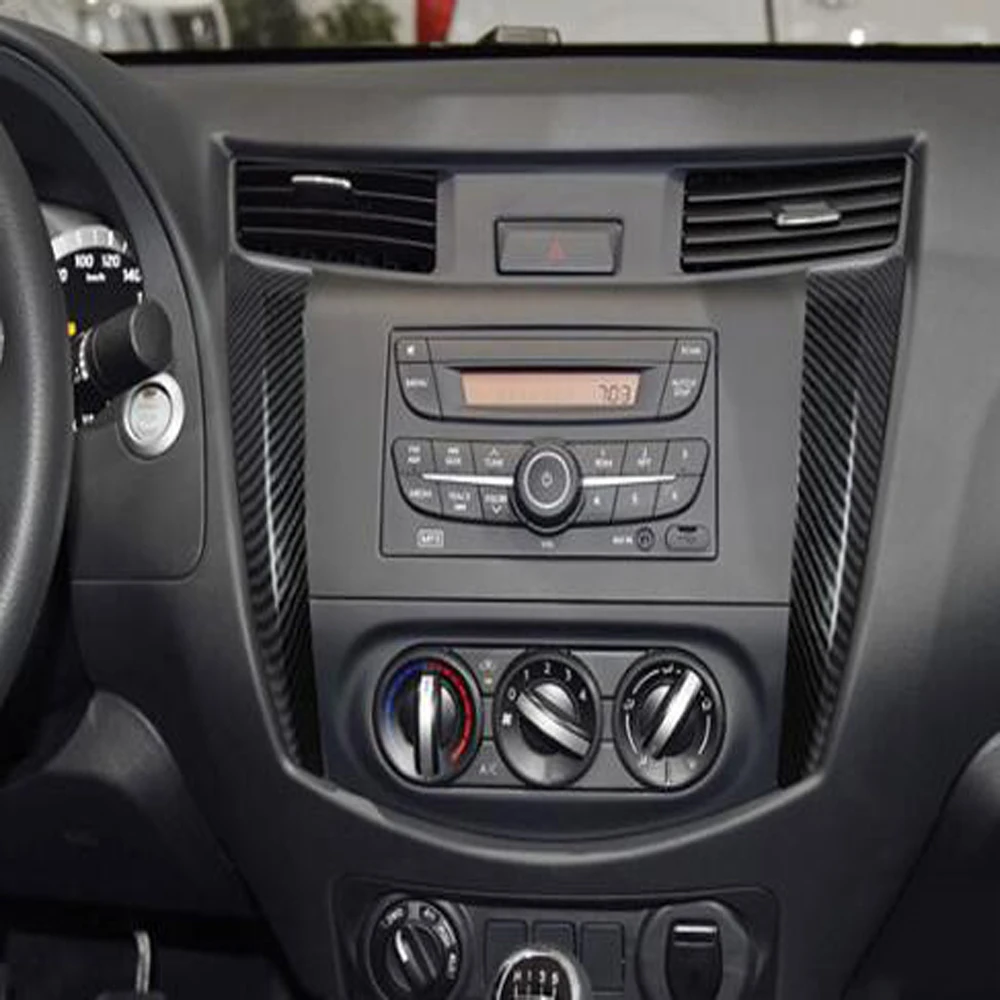 

Для Nissan Navara NP300 2017 2018 2019 внутреннее центральное управление декоративная Защитная панель Накладка аксессуары для стайлинга автомобилей