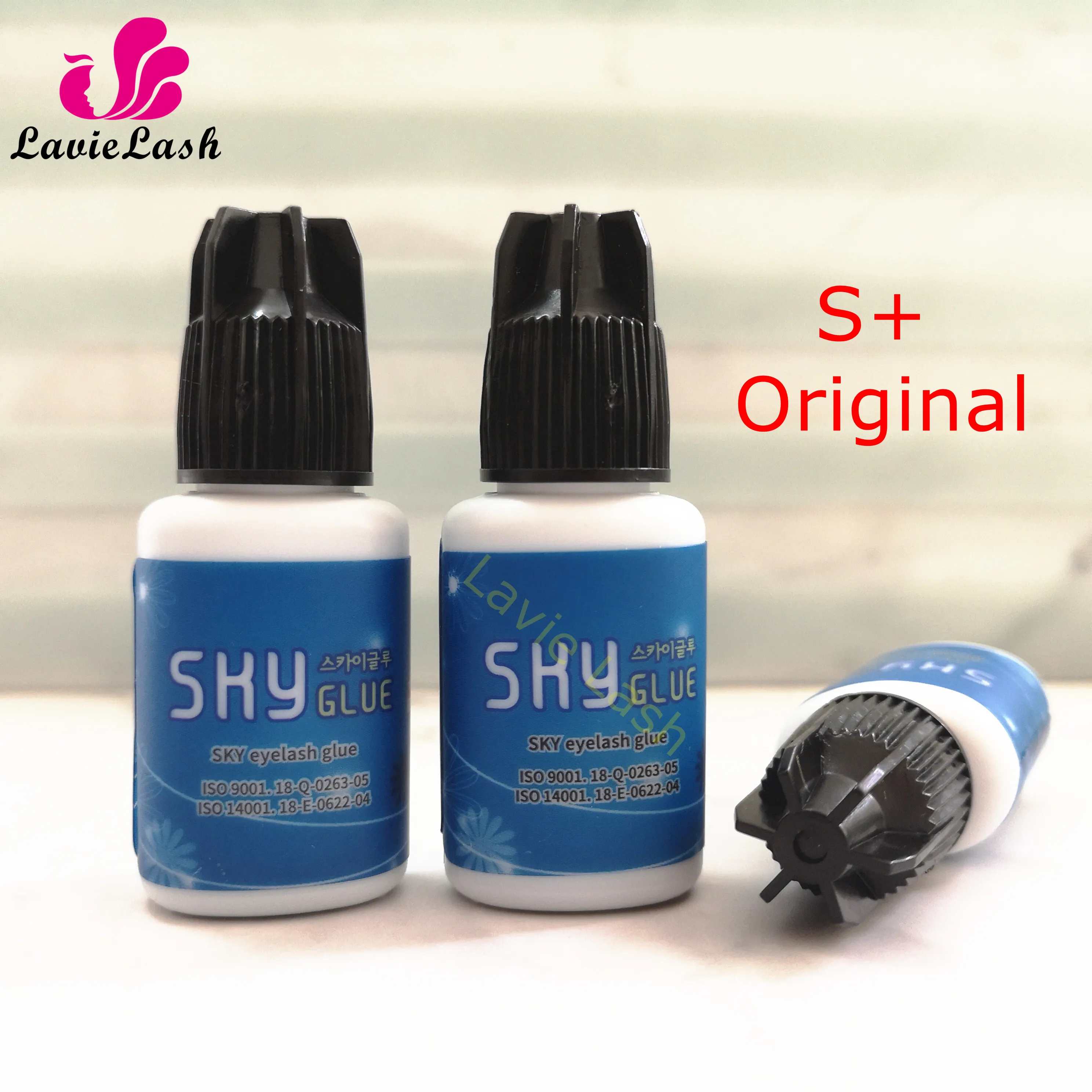 Клей Sky S + для наращивания ресниц 5 шт. быстросохнущий клей 1 2s в последний раз 6 7