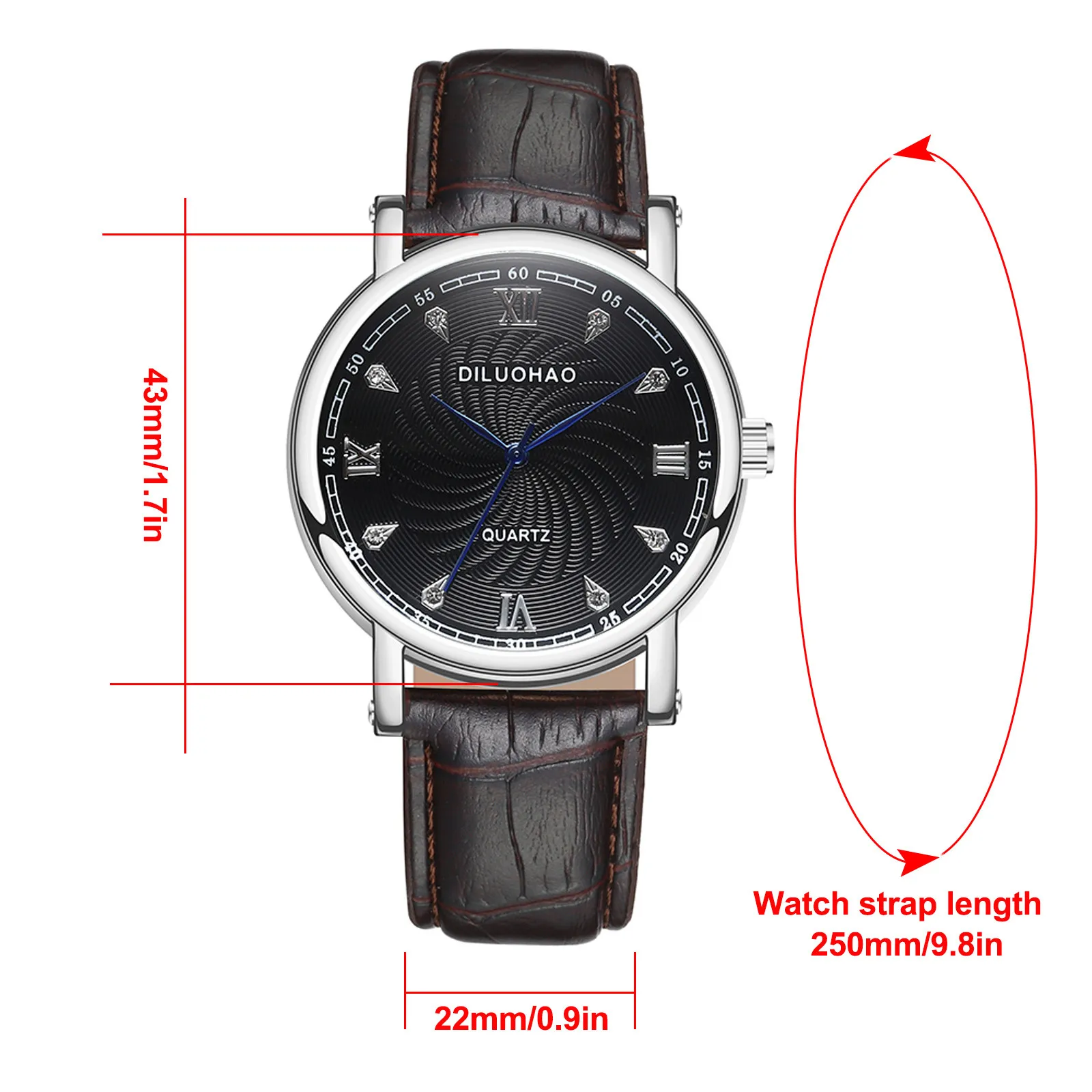 

30# Small Watch Leather Strap Luxury Watch Women Casual Frosted Leather Belt Watches Ladies Dial Quartz Watches