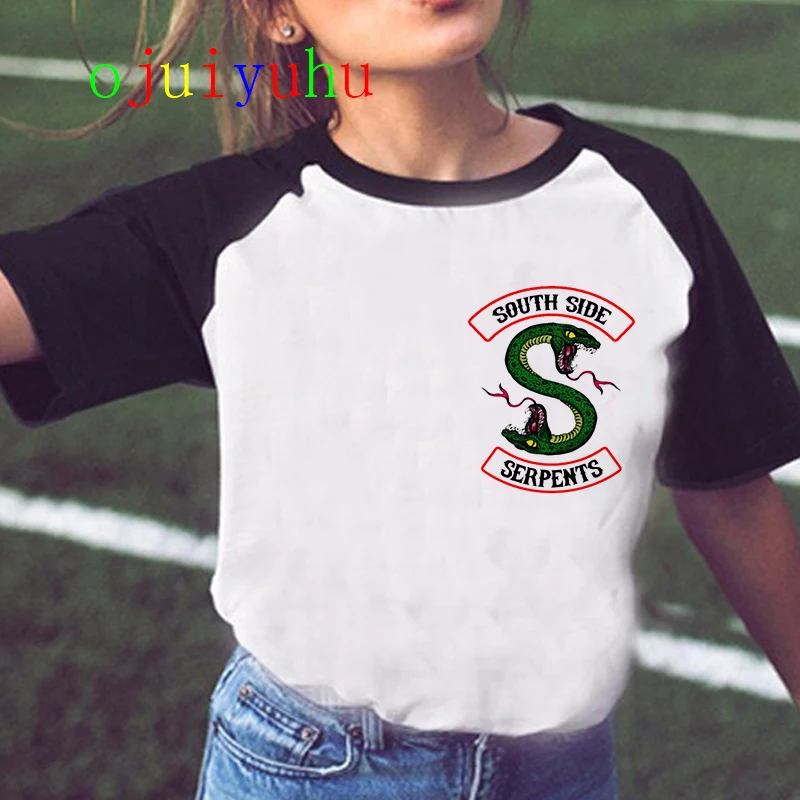 &quotSouth Side Serpents&quot ривердейл смешные футболки с рисунками из мультфильмов футболка