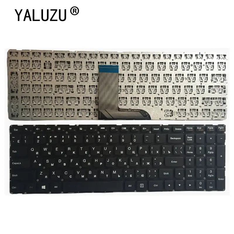 New Russian NO backlit Keyboard for Lenovo IdeaPad 700 15 17