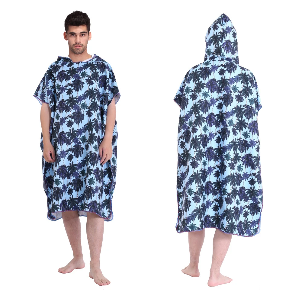 Модное быстросохнущее пляжное полотенце/пляжный купальный халат для