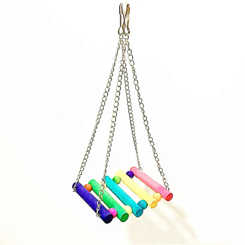 Игрушка-качели для питомцев Подвесные качели попугая попугай окунь подвесная