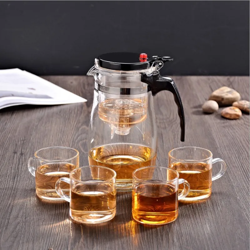 Чайный инфузер чайные горшки термостойкий стеклянный чайный набор китайские