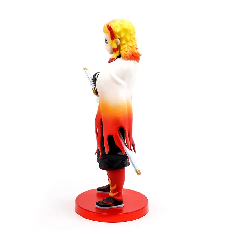 

23cm Rengoku Kyoujurou Action Figures Anime Demon Slayer Figura Kimetsu No Yaiba Figurine PVC Statue Model Toys