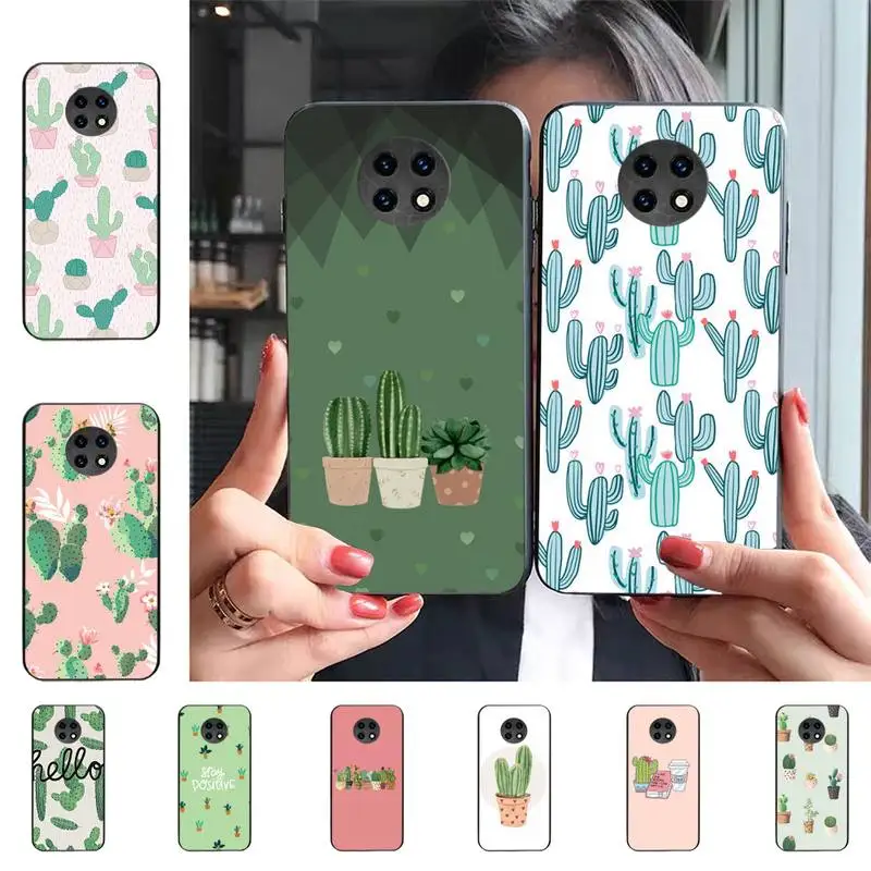 

Cute Cactus Phone Case For Redmi 9 5 S2 K30pro Silicone Fundas for Redmi 8 7 7A note 5 5A