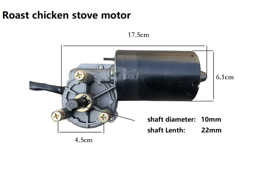 

Rock carbon grilled chicken stove general motor Thailand gas grilled chicken legs grilled chicken wings stove motor accessories